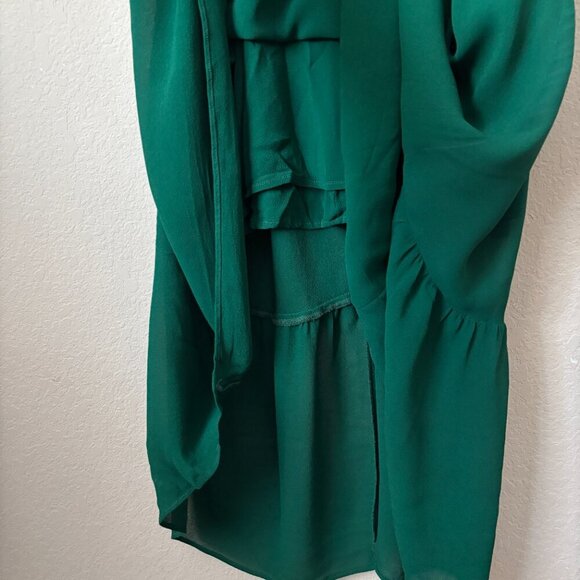Reformation Butterfly Midi Formal Dress in Emerald - Picture 6 of 10